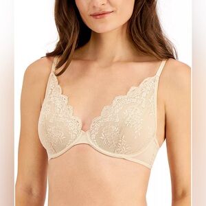 INC International Concepts Unlined Apex Lace Underwire Bra NWT SIZE XXL